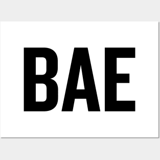 Bae (Black) Posters and Art